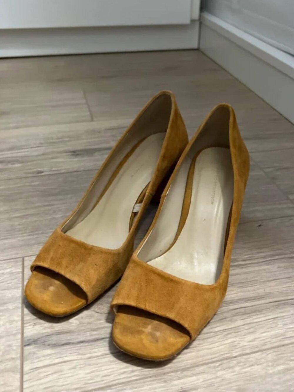 Zara Stacked Open Toe Heeled Shoes EUR 38 - Picture 5 of 8